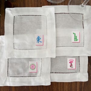 Mahjong Embroidery File on Etsy, Mahjong Embroidery, Mahjong, Napkin Embroidery Design, Mahjong Tiles, Mahjong Embroidery File Icons, Mahjong Tile Embroidery File, Mahjong Tiles Embroidery, Mahjong Martini Now Pes, Majongg Embroidery Designs Mini, Majongg Embroidery, Embroidery for Mahjong Bag, Majohng Machine Emb Design, Mahjong Embroidery Files Exp, Mini Mahjong Embroidery, Mahjong Designs for Machine Embroidery Tiles, Mah Jong Machine Embroidery Patterns, Mah jongg Embroidery image 3