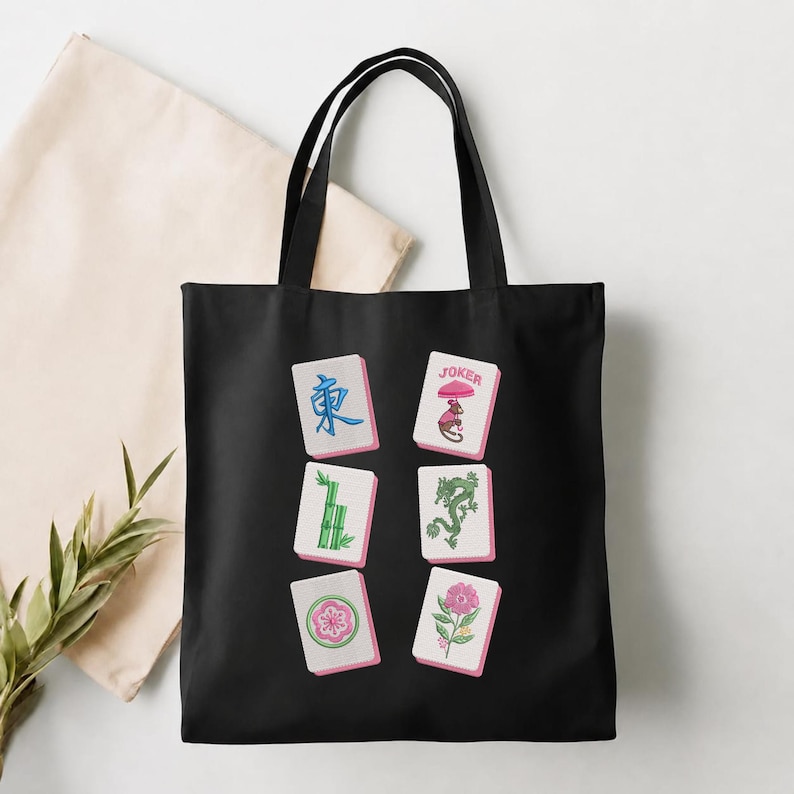 Mahjong Embroidery File on Etsy, Mahjong Embroidery, Mahjong, Napkin Embroidery Design, Mahjong Tiles, Mahjong Embroidery File Icons, Mahjong Tile Embroidery File, Mahjong Tiles Embroidery, Mahjong Martini Now Pes, Majongg Embroidery Designs Mini, Majongg Embroidery, Embroidery for Mahjong Bag, Majohng Machine Emb Design, Mahjong Embroidery Files Exp, Mini Mahjong Embroidery, Mahjong Designs for Machine Embroidery Tiles, Mah Jong Machine Embroidery Patterns, Mah jongg Embroidery image 6