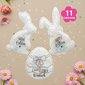 Oster Schüttelkarte Geldgeschenk | Gutschein Verpackung mit Konfetti | DIY Last Minute Osterkarte zum Selbermachen