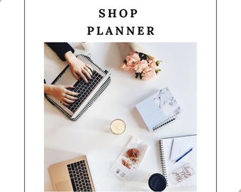 Etsy Business-Planer | Druckbares Arbeitsheft für Verkäufer (Digitaler Download)
