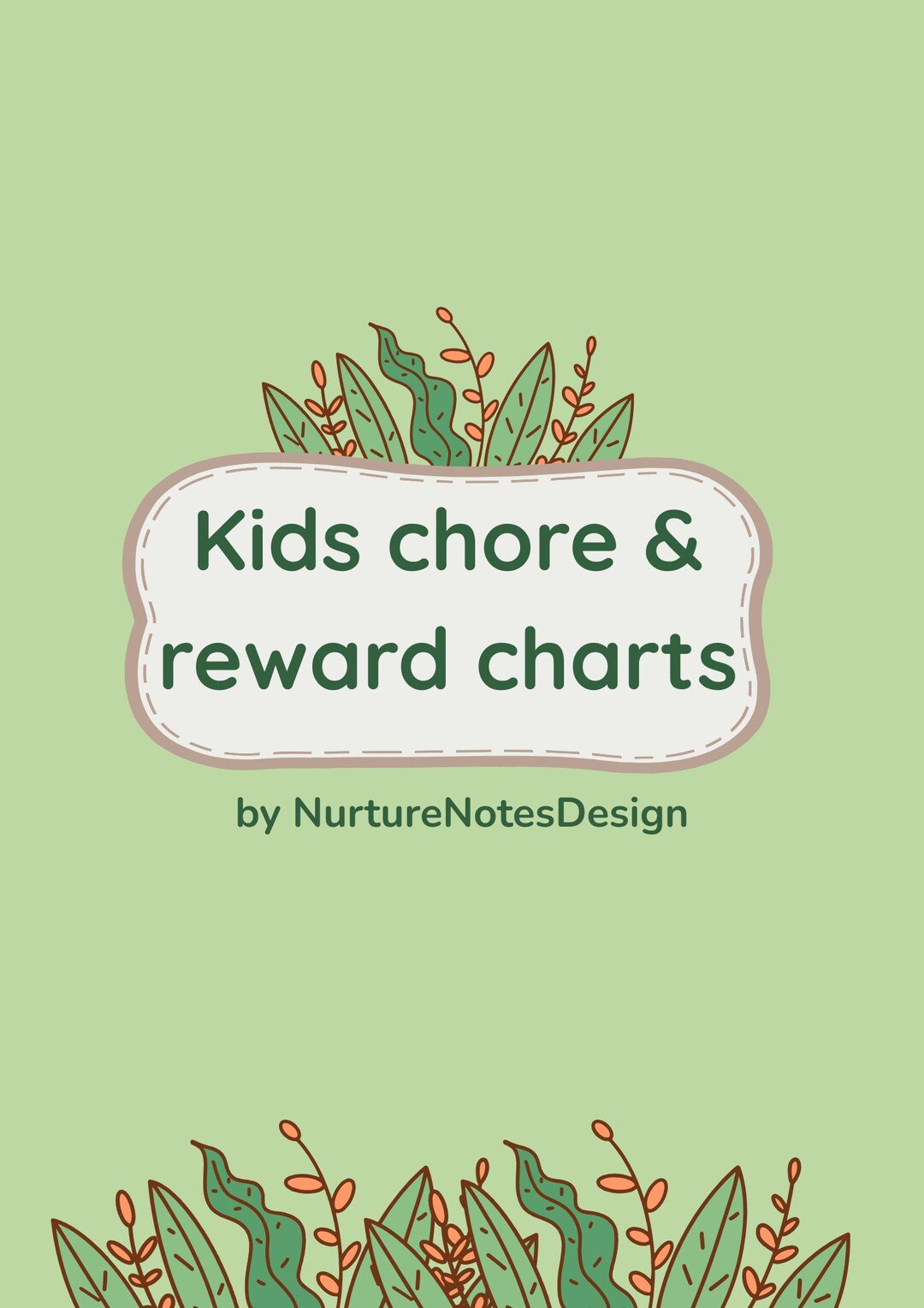 Kids Reward Chart Bundle | Chore, Allowance & Screen Time Tracker ...