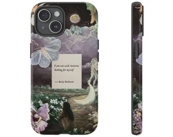 Dreamy Moonlit Collage phone case | tough phone case