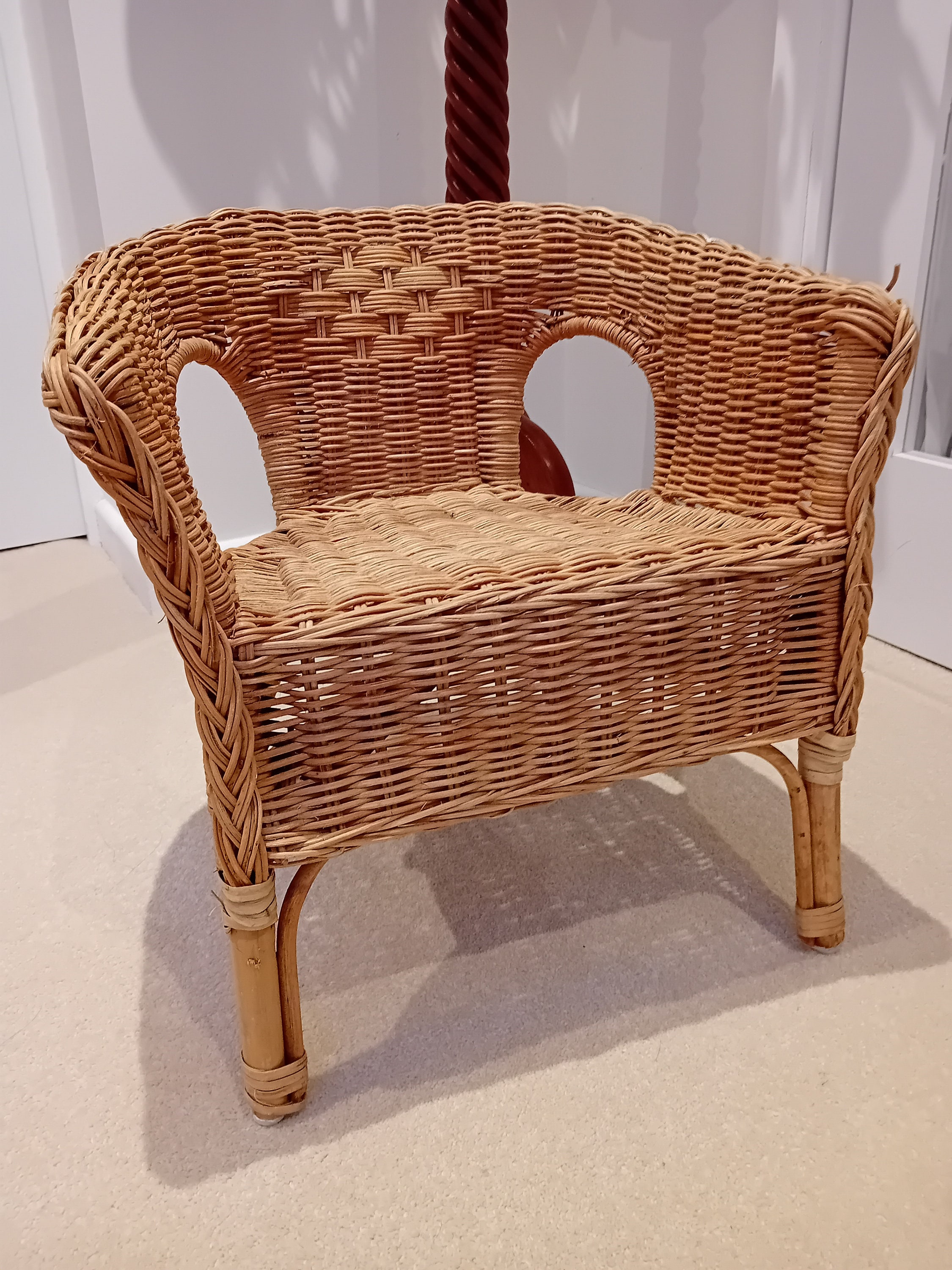 Childrens wicker chair dunelm sale