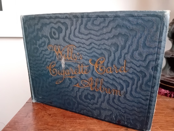 Wills's Cigarette Card Album, Vintage Collectible Cards