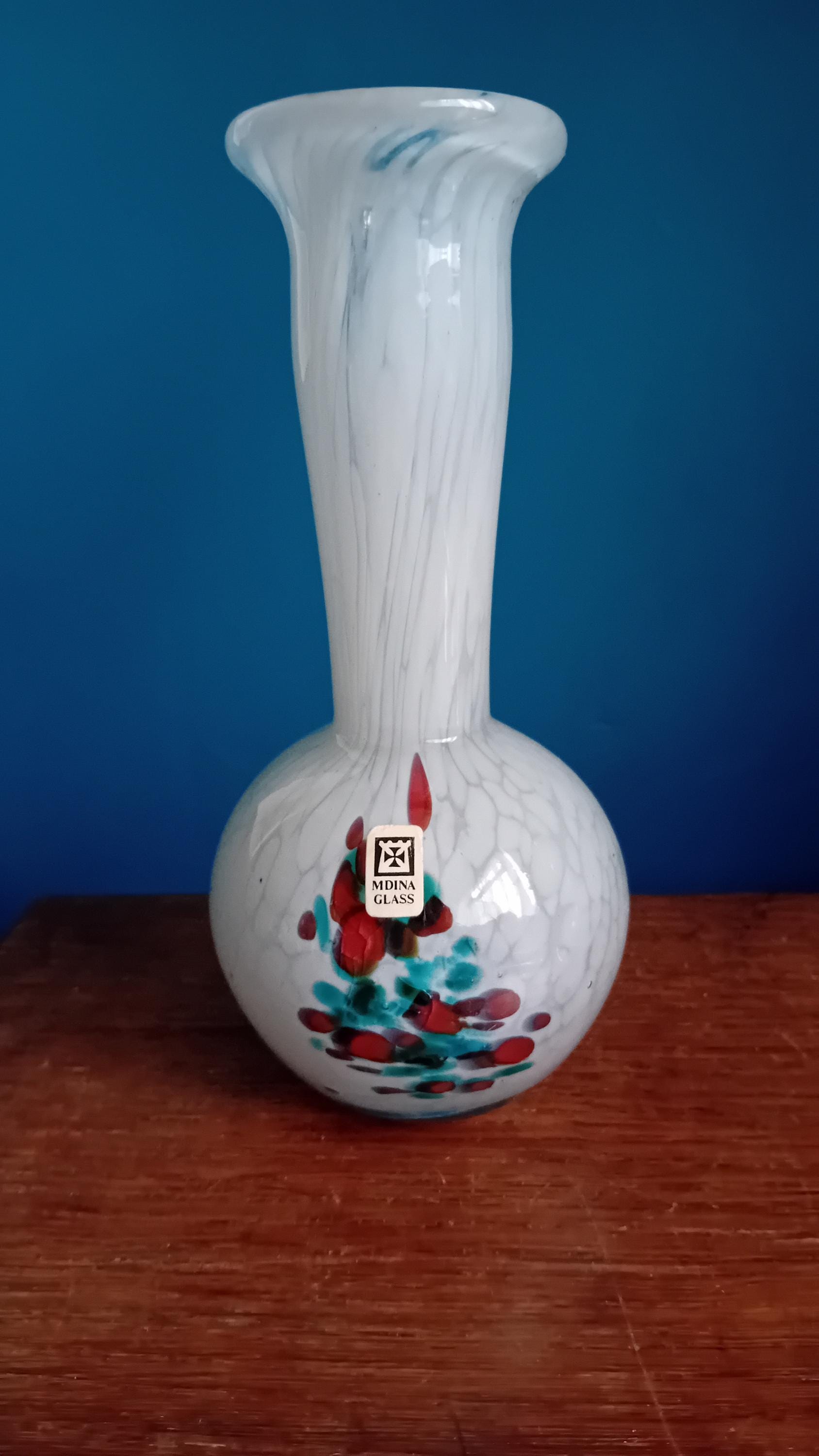 MALTA MDINAガラスはフラワーベース花瓶