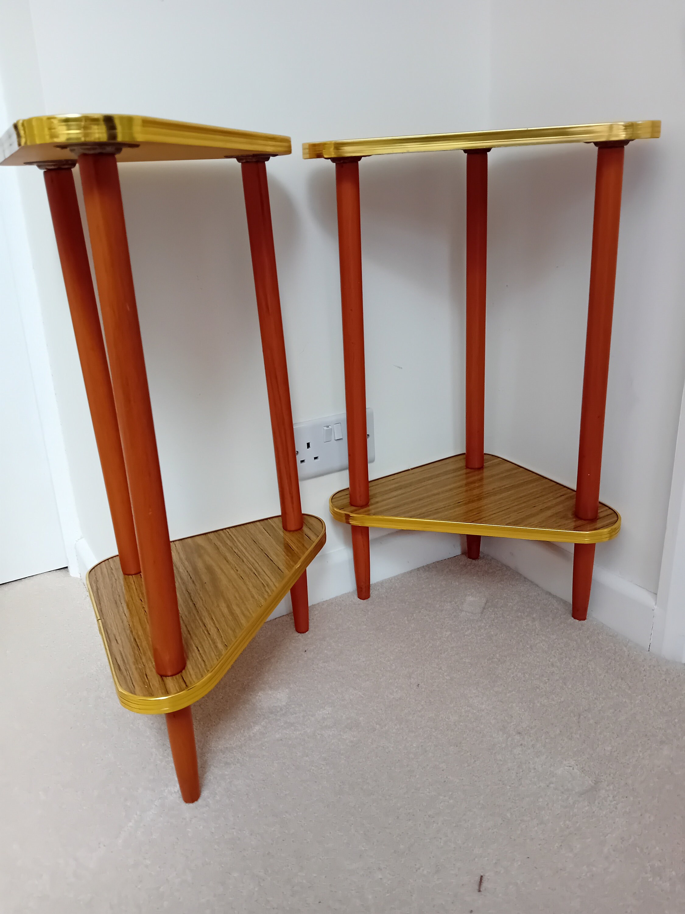 Corner Table Etsy UK