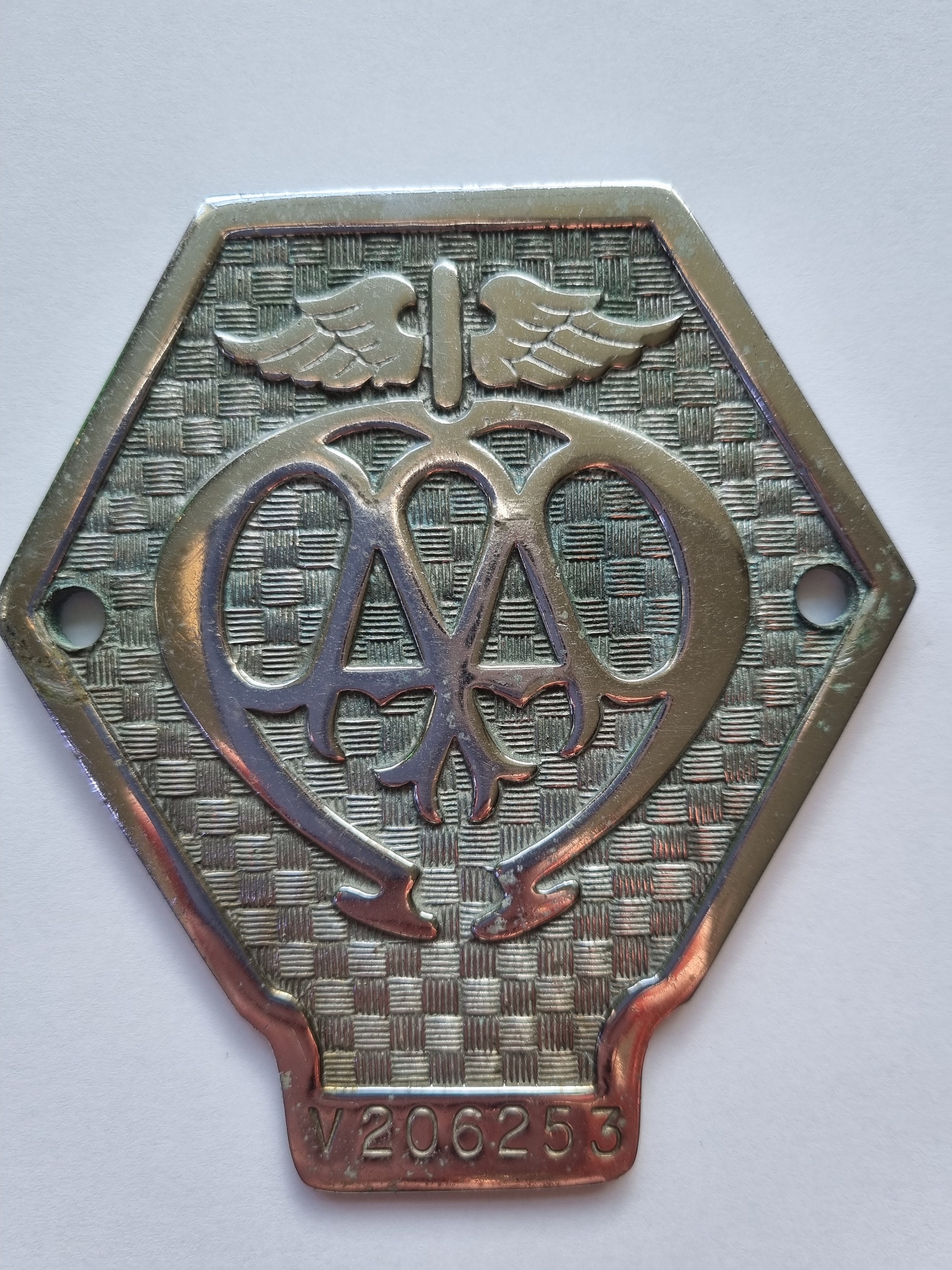 大特価 AA Badge Car Association Automobile British Rare Badge, Car 自動車