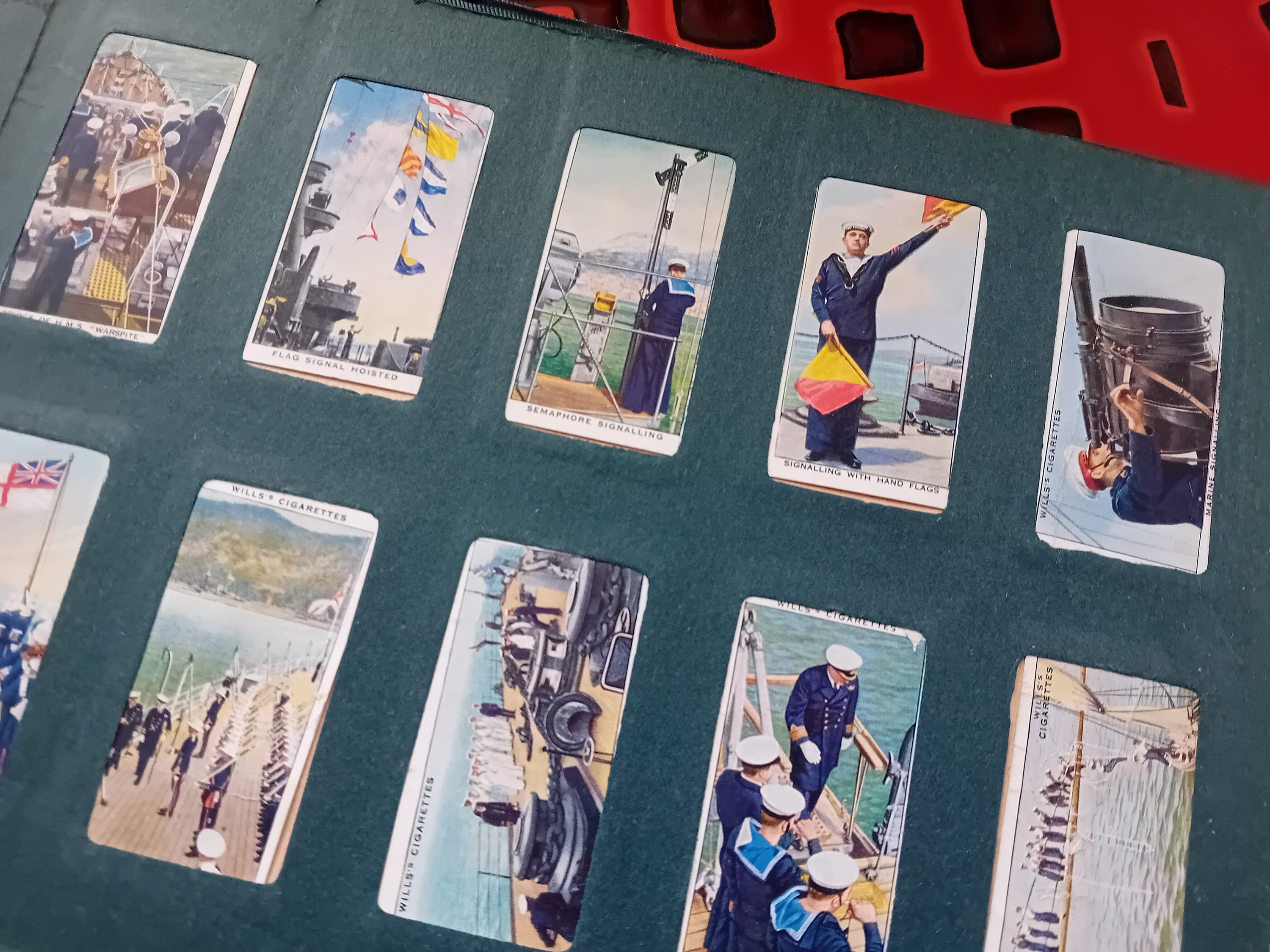 Wills's Cigarette Card Album, Vintage Collectible Cards