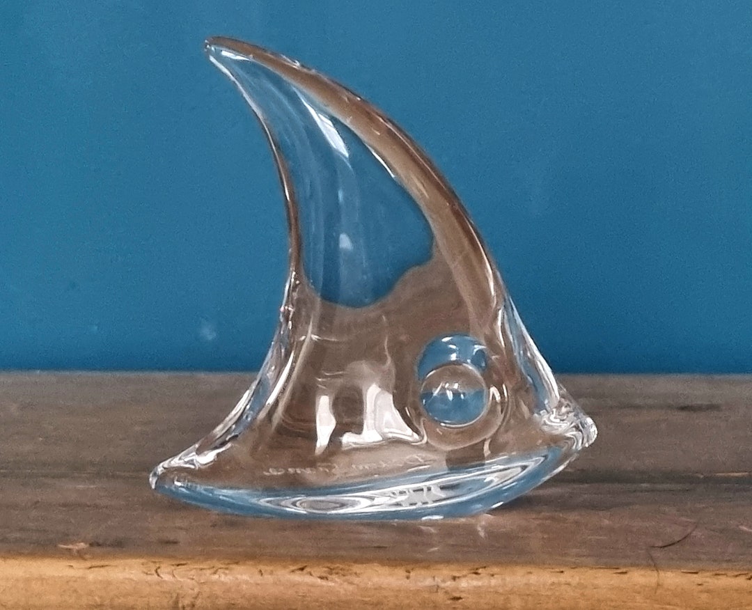 ◇[A31]Daum France ドーム・フランス製 フクロウの飾皿 小皿