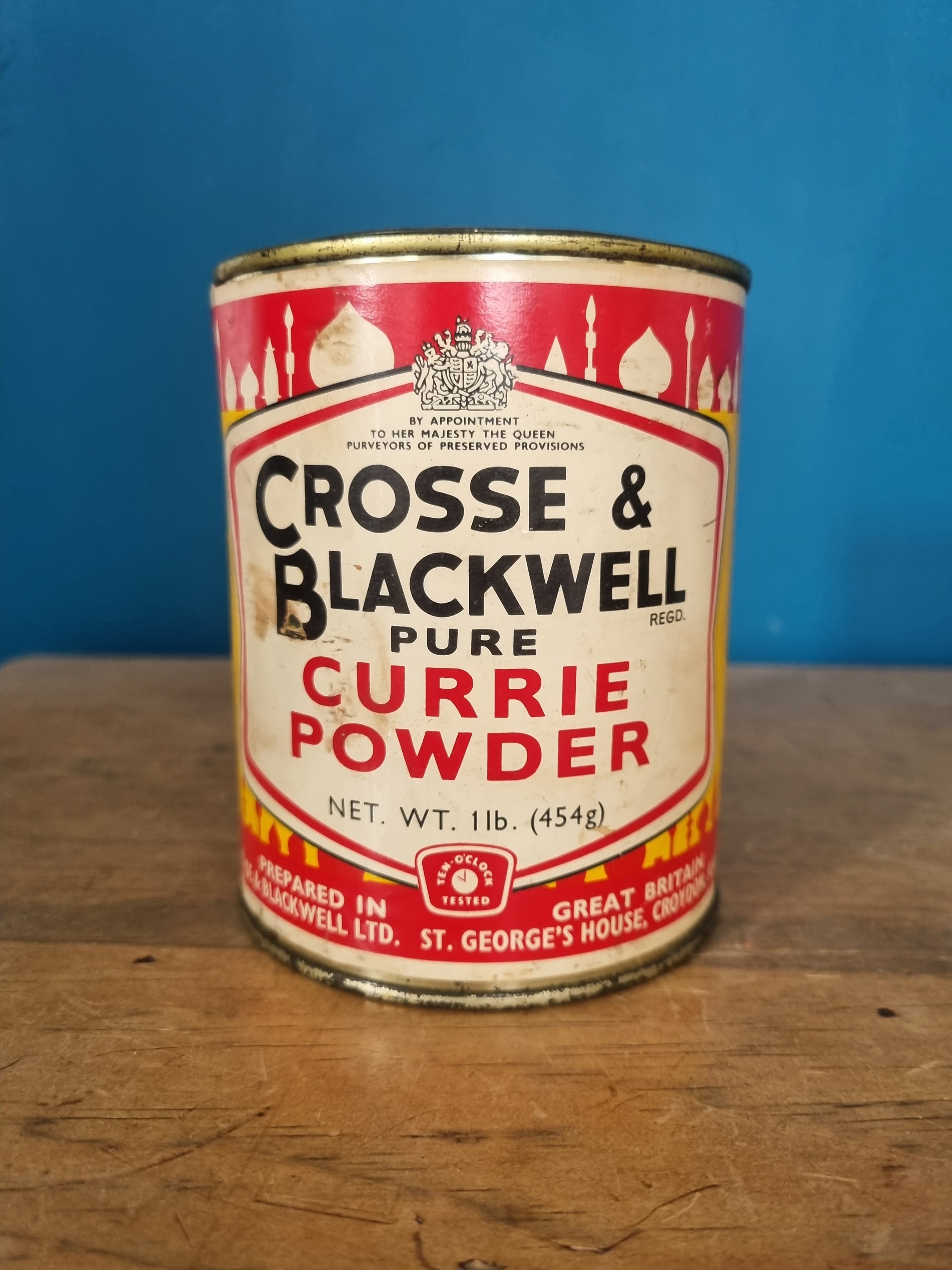 Crosse and Blackwell Currie Powder Tin