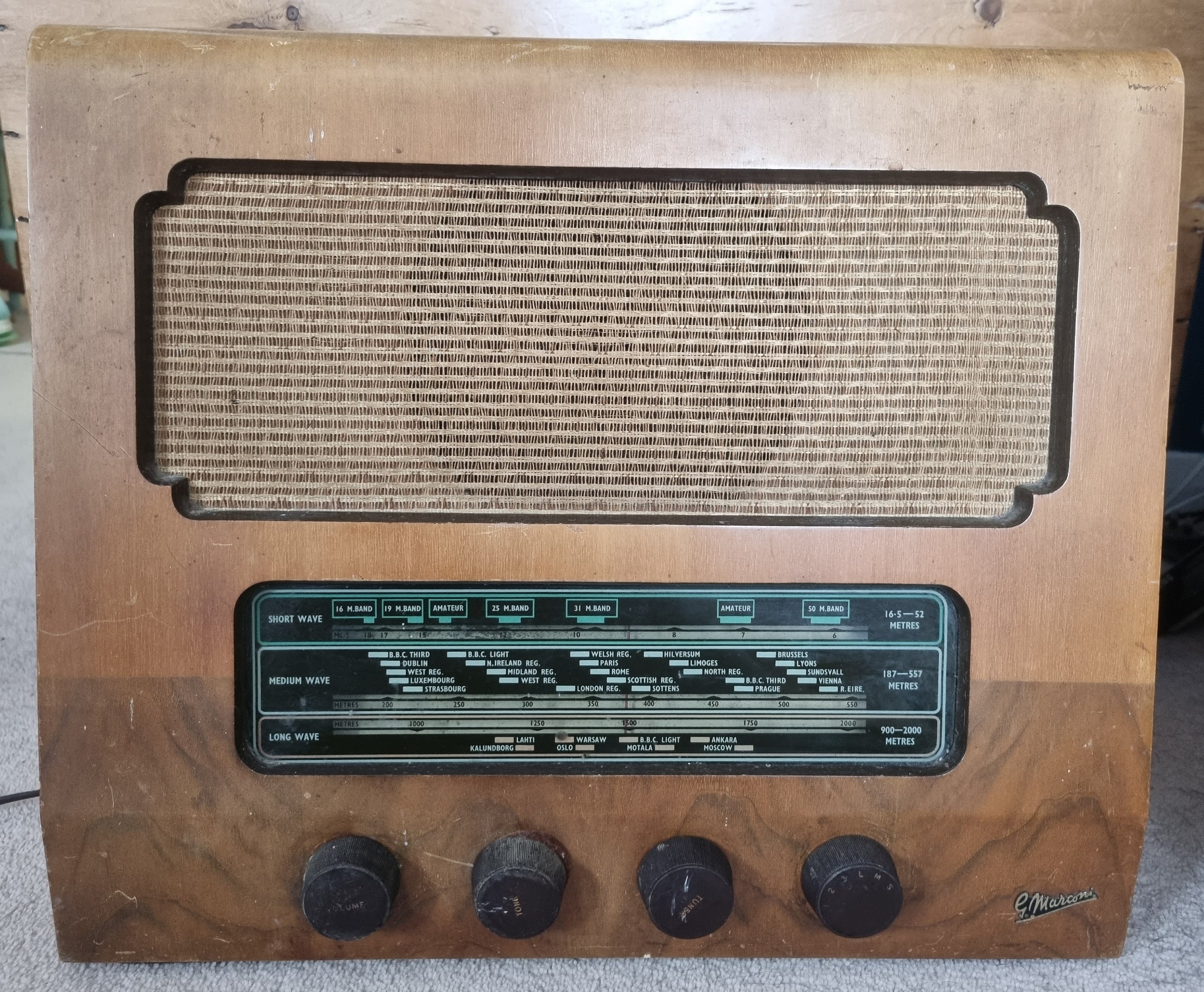 Enceinte Bluetooth Vintage Radio – Heritage Vintage™