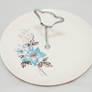 Palissy Sapphire Cake Serving Plate