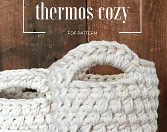 Thermos Cozy with Pocket PDF Pattern