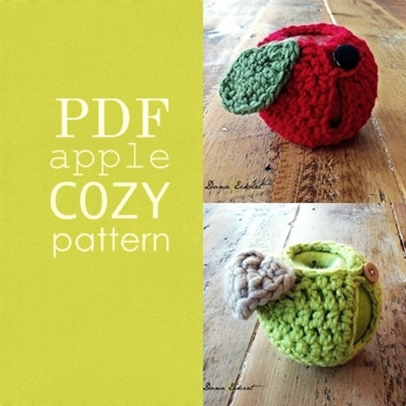 Apple Cozy PDF Pattern image 1