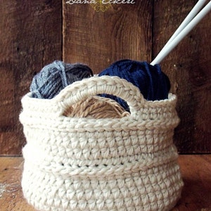 Set of 3 Crochet Basket PDF Pattern - Etsy