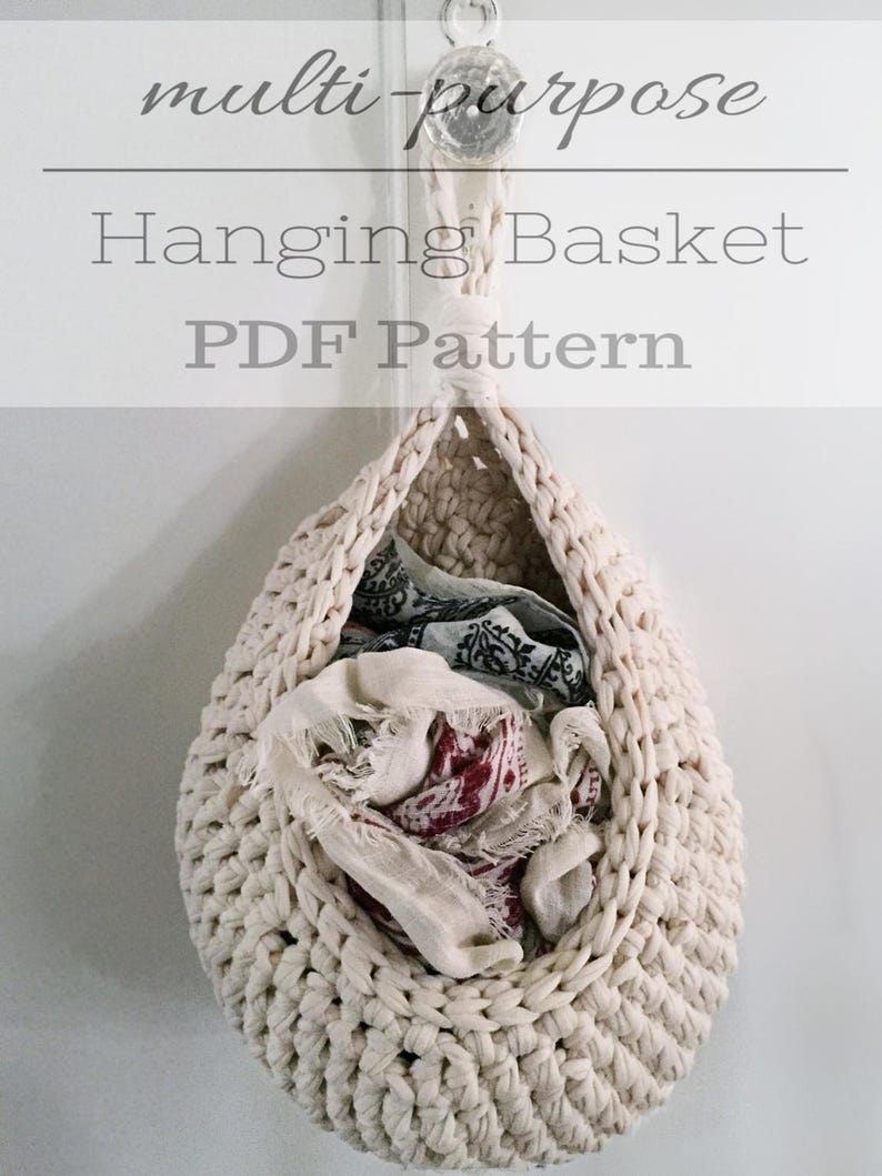 Multi Purpose Hanging Basket PDF Pattern image 1