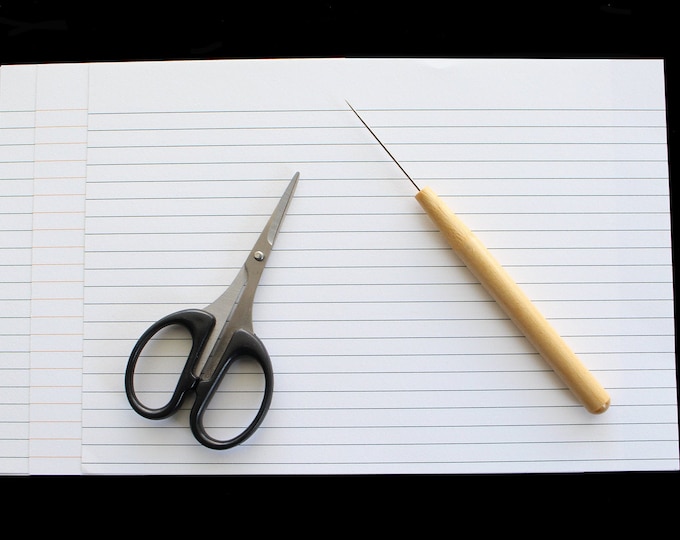 Bookbinding Signatures - RULED - Lined (to Edge) 8.5 X 6 - Unsewn - Etsy