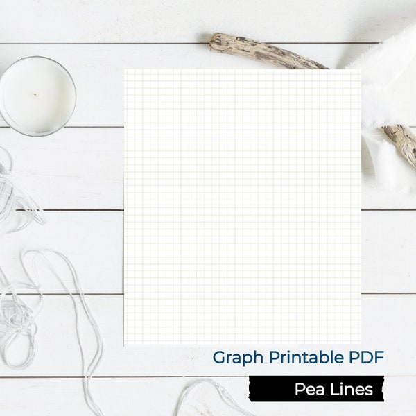 PEA GRAPH Book Binding Signature Printable-PDF