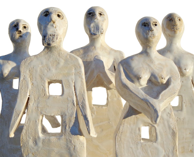 HUMAN FIGURINES Minimalist Style Home Decoration Figurine Etsy