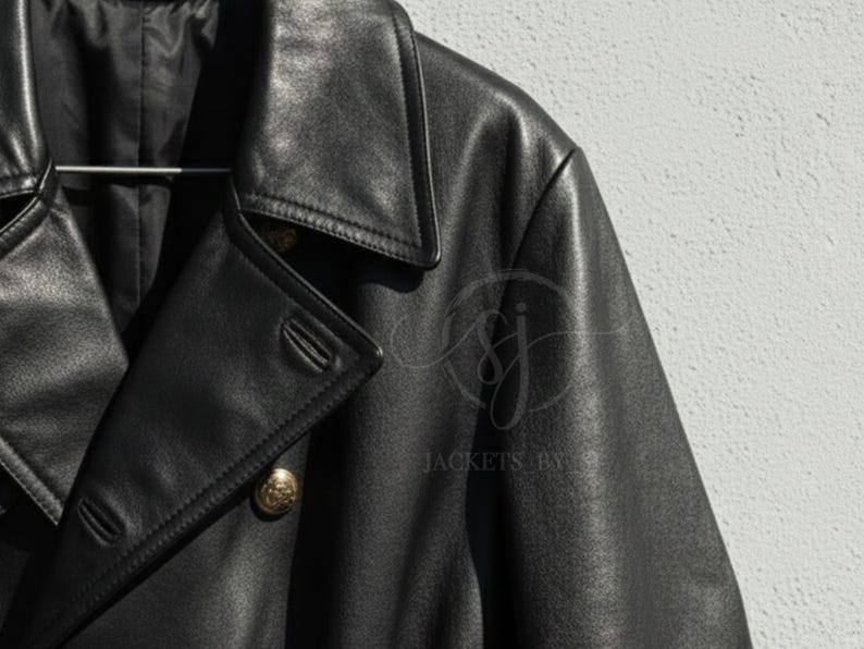 Red Skull Coat Close Up Look