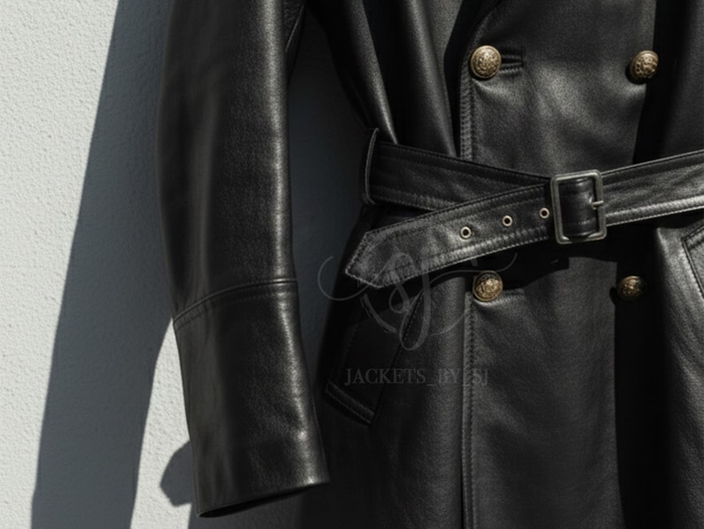 Red Skull Coat Close Up Look