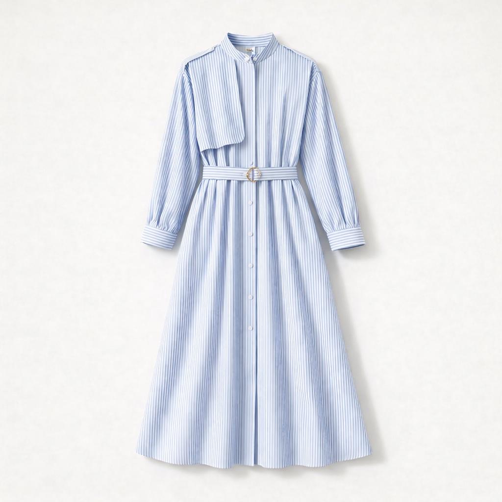 mens hooded dressing gown Bown of London Towelling Dressing Gown Cancun in Blue main image 1