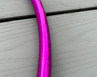 FUSHIA Pink Hologlitter - hoelahoep met microfonkeling - polypro/hdpe - gratis verzending