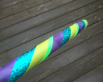 Summer Breeze Hula Hoop-  Beginner/ Workout/ Extra Large Giant/ Intermediate/Dance/Kids/Tiny Tot Size and Mom/Dad & Me Sets