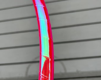 GUAVA Color Morph Taped Hula Hoop- polypro or HDPE hula hoop- free shipping, clear protection tape, and optional gaffers grip tape