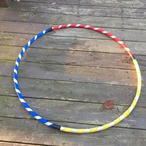 The Color Wheel Hoop-Beginner/ Workout/ Extra Large Giant/ Intermediate/Dance/Kids/Tiny Tot Size and Mom/Dad & Me Sets