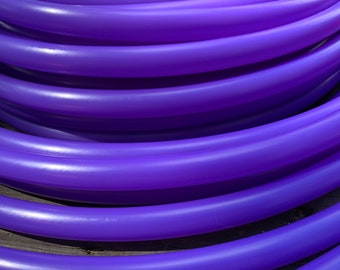 UV Purple Amethyst Polypro hoop