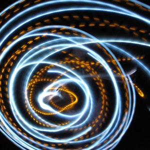 MOONLIGHT LED hoop!! Rechargeable, Collapsible, Custom Sizes-Kids, Beginner, Polypro, XL options