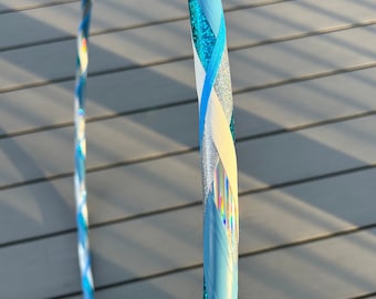 Queen Elsa Hula Hoop- beginner/workout, intermediate/dance, and kids size