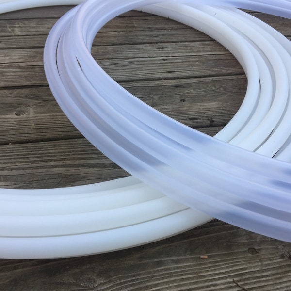 3/4 "oder 5/8" Natural Tuging - Klares Polypro oder weißer HDPE- Tagesreifen / Übungsreifen