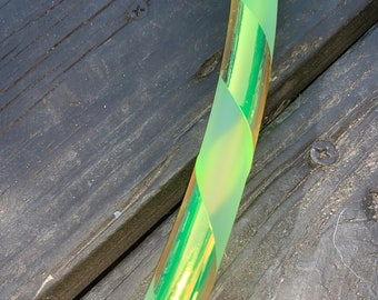 UV Firefly Spiral - färgförvandling/färgskiftande en spiraltejpad DAY-ring - polypro- eller hdpe-klar skyddstejp och grepptejp ingår