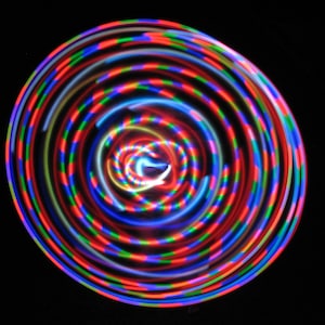 MELT your FACE LED hoop!! Rechargeable, Collapsible, Custom Sizes-Kids, Beginner, Polypro, xL options