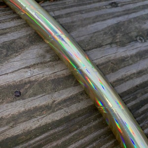 GOLD SHEEN- Oil Slick/Rainbow Sheen Taped Hula Hoop- polypro/hdpe - free shipping, clear protection tape, optional gaffers grip tape