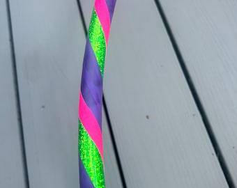 UV Sour Candy - Beginner/ Workout/ Extra Large Giant/ Intermediate/Dance/Kids/Tiny Tot Size and Mom/Dad & Me Hula Hoops