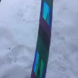 Orchid Odyssey Hula Hoop -Beginner/ Workout/ Extra Large Giant/ Intermediate/Dance/Kids/Tiny Tot Size and Mom/Dad & Me Sets