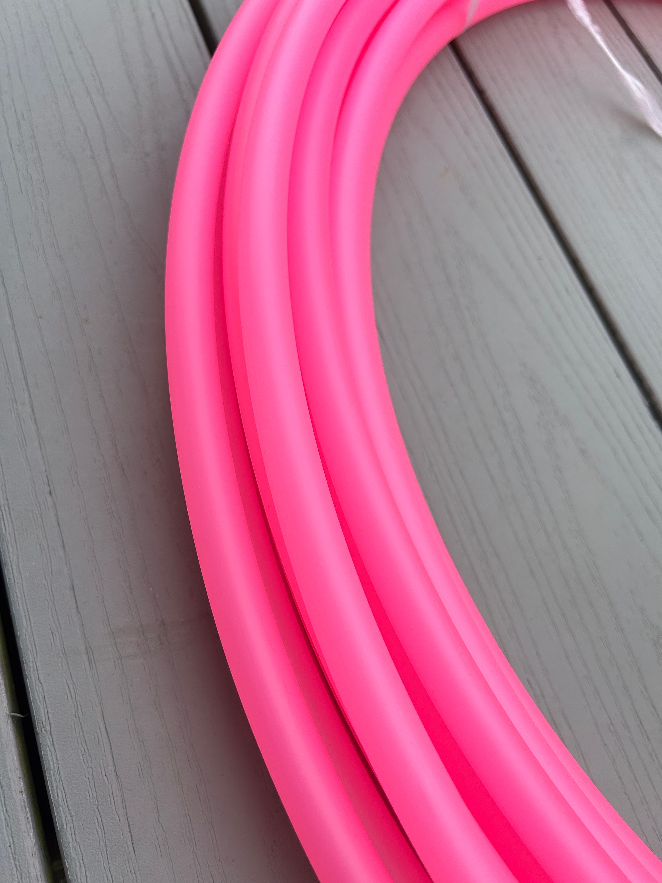 UV Bubblegum Pink Polypro hoop- FREE USA Shipping