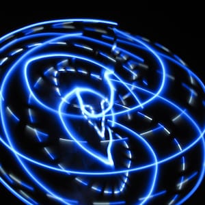 MIDNIGHT LED hoop!! Rechargeable, Collapsible, Custom Sizes-Kids, Beginner, Polypro, XL options