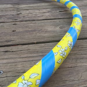 Summer Jasmine- Duct Taped Hula Hoop-Beginner/ Workout/ Extra Large Giant/ Intermediate/Dance/Kids/Tiny Tot Size and Mom/Dad & Me Sets