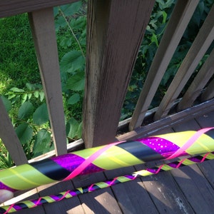 Black Raspberry Lemonade Hula Hoop- Beginner/ Workout/ Extra Large Giant/ Intermediate/Dance/Kids/Tiny Tot Size and Mom/Dad & Me Sets