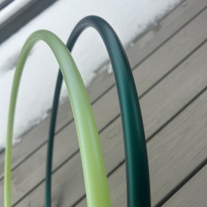 5/8 Mini Polypro Hoop Pair- Medusa and Green Tea - 22” od