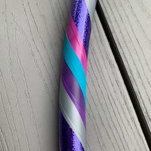 Pretty Much Purple Hula Hoop - beginner, workout, or intermediate/dance/kids size