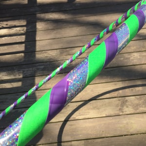 The Joker Hula Hoop beginner, workout, or intermediate/dance/kids size