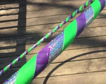 The Joker Hula Hoop beginner, workout, or intermediate/dance/kids size