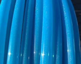 Blue Stardust Glitter Colored Polypro Hoop-free resizing