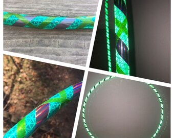 BAD WITCH - Wizard of Oz series of REFLECTIVE hoops, clear protection tape and grip tape included