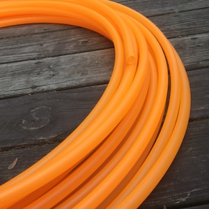 UV Light Orange Polypro Hoop- free resizing